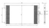 NRF 35383 Condenser, air conditioning